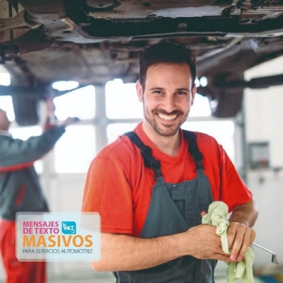 SMS Masivos para Centros de Servicios automotriz