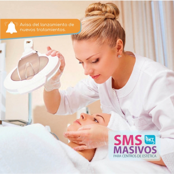 SMS Masivos para centros de estética